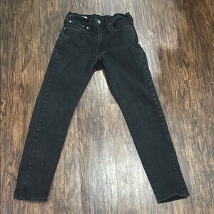 Levi’s Black Jeans straight leg 28/30